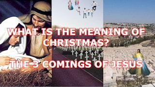 LinkIn; Desiring God Do you know what Christmas means? There are 3 celebrations: The 3 Comings of Jesus